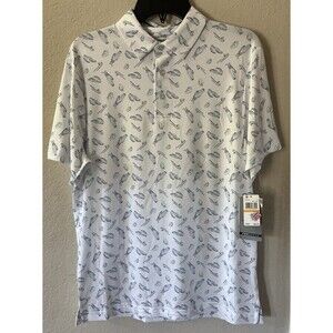 PGA Tour Pro Series Polo Shirt Small Athletic Cut Short Sleeve Performance Golf